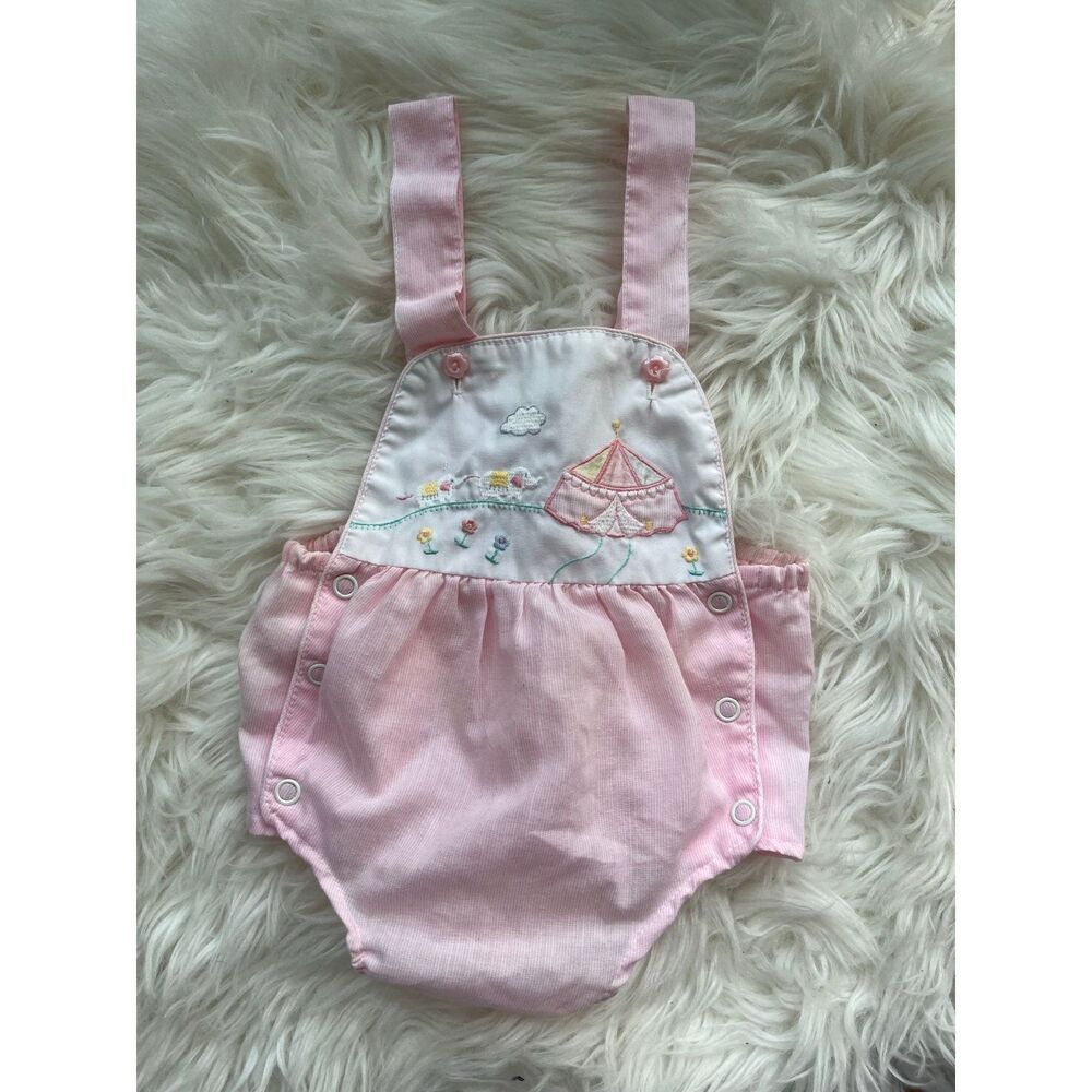 Vintage girls romper